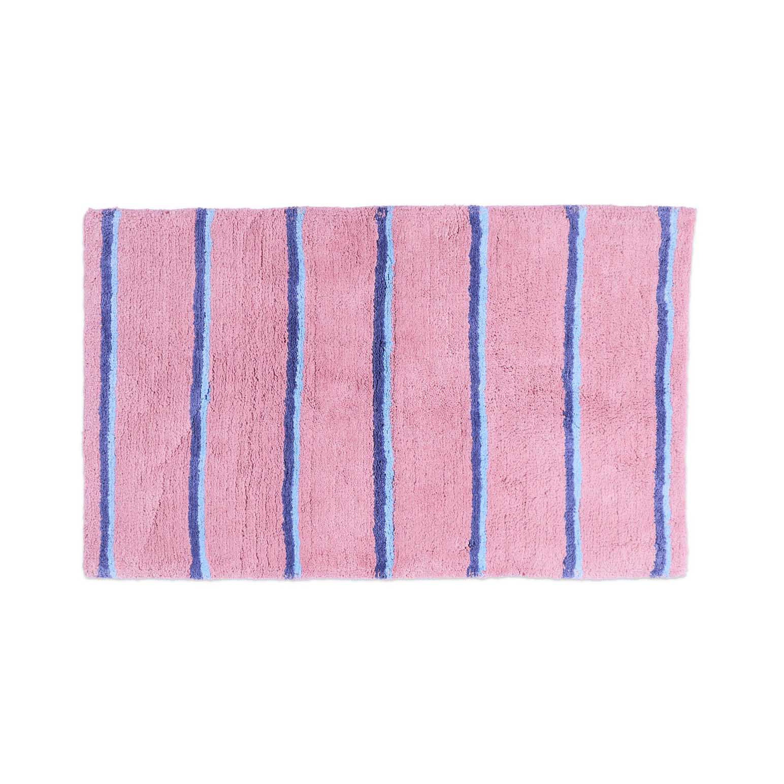 Kip&Co Blushing Stripe Bamboo Bath Mat